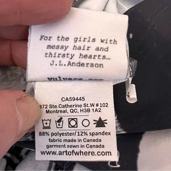 LEGGINGS Bundle of Two Pair. Size M. Ankle Length. Abstract, Unique. Compression - Picture 8 of 10